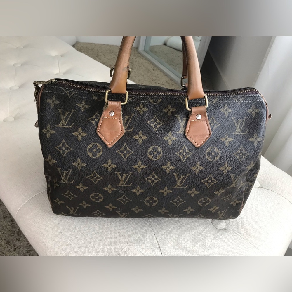 Vintage Louis Vuitton speedy 30 French Co. Under license in US